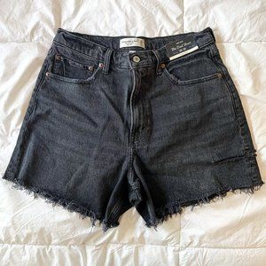 Abercrombie Curve Love High Rise Dad Short